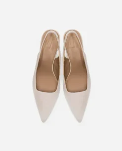 Flattered - Franchesca Suede korkokengät, sand