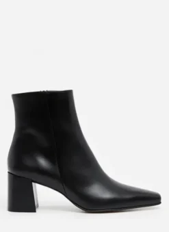 Flattered - Gill nilkkurit nahkaa, musta