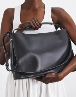 Flattered - Harper grande handbag, black