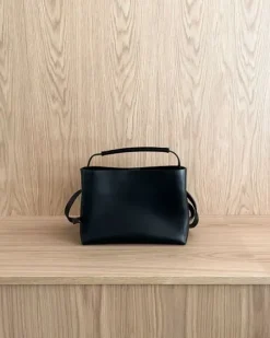 Flattered - Hedda midi handbag, black