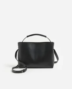 Flattered - Hedda midi handbag, black