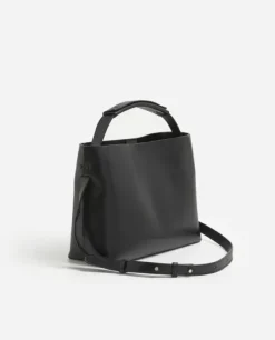 Flattered - Hedda midi handbag, black