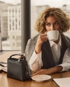 Flattered - Hedda mini handbag, black