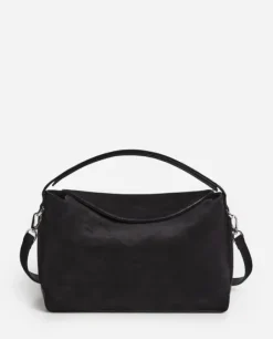 Flattered - Helia handbag, suede black