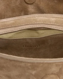 Flattered - Hera handbag, suede sand