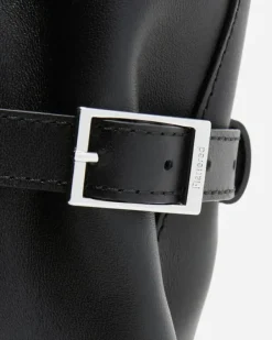 Flattered - Lesley tote bag, leather black