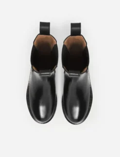 Flattered - Liana nahkanilkkurit, musta