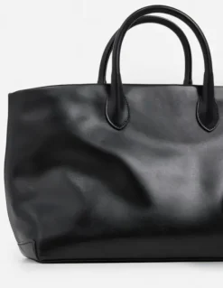 Flattered - Lola tote bag leather, black