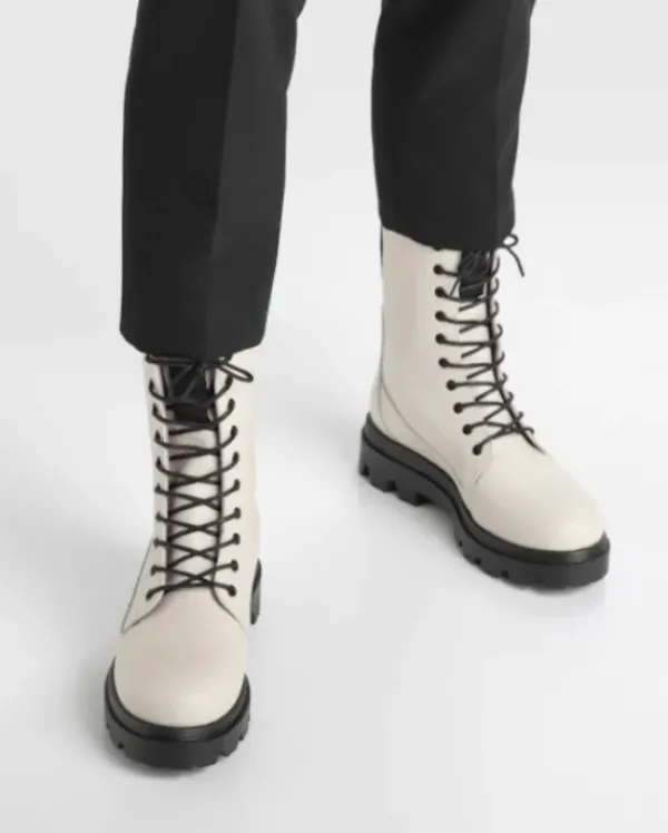 Flattered - Lovi nahkanilkkurit, creme