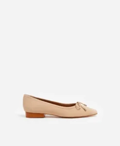 Flattered - Monica ballerinat, sand suede