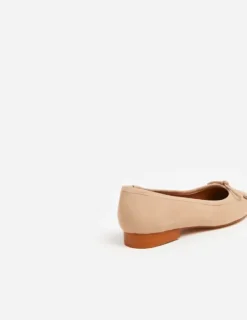 Flattered - Monica ballerinat, sand suede