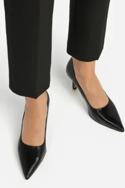 Flattered - Roberta Black Leather korkkarit