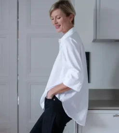 Gauhar Helsinki Gauhar - klassinen paitapusero, valkoinen