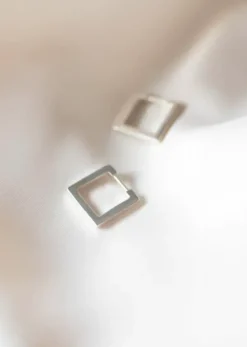 Gauhar Helsinki Gauhar - korvakorut, neliö hopea