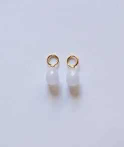 Gauhar Helsinki Gauhar - Lisäosat Blue Lace Agate Drop, kulta