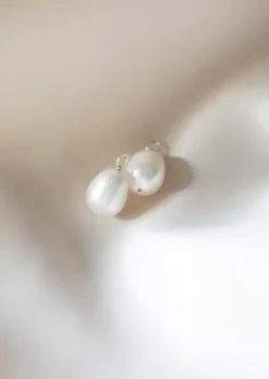 Gauhar Helsinki Gauhar - Lisäosat Fresh Water Pearl iso, hopea