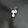 Gauhar Helsinki Gauhar - Pearl Drop Earrings, silver