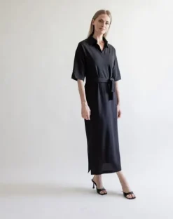 Gauhar Helsinki Gauhar - Pique mekko, black