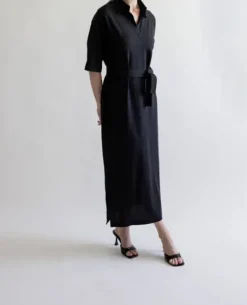 Gauhar Helsinki Gauhar - Pique mekko, black