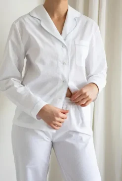 Gauhar Helsinki Gauhar - puuvillainen pyjama, valkoinen