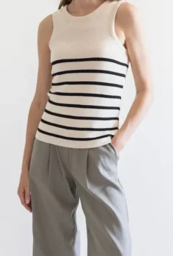 Gauhar Helsinki Gauhar - Racerback neuletoppi puuvillaa