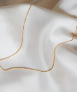 Gauhar Helsinki Gauhar - Rolo kaulaketju 45cm, kulta