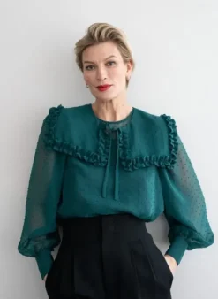 Gauhar Helsinki Gauhar - Tyllikaulus, bottle green