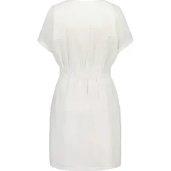 Gauhar Helsinki Gauhar -V-neck Dress, white