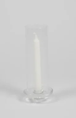 Olsson & Jensen Gilly lasinen kynttilänjalka kruunukynttilälle