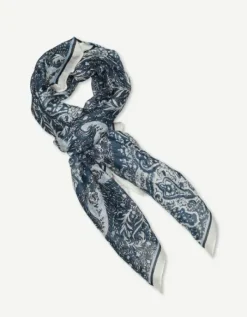 Gustav - Joory huivi, denim print