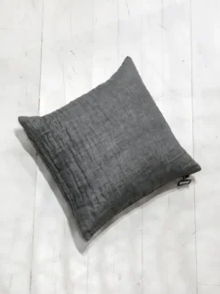 Himla - Hannelin pellavatyynynpäällinen, tummanharmaa