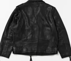 Human Scales - Leah nahkatakki, musta