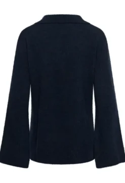 My Essential Wardrobe Huxi V-neck neule, tummansininen