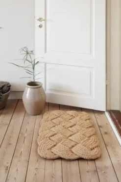 Cafe Latte Ib Laursen - Ovimatto Ocean kookosta, natural