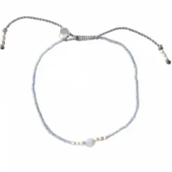 a Beautiful Story Iris rannekoru Blue Lace Agate, silver