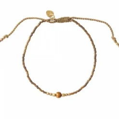 a Beautiful Story Iris rannekoru Tiger Eye, gold