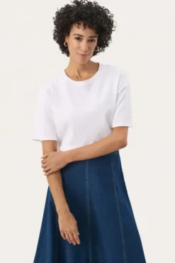 Part Two Jamina t-paita, bright white