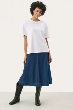 Part Two Jamina t-paita, bright white