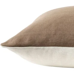 Tine K Home Joplin pellavatyynynpäällinen 55x55, hazel/shadow