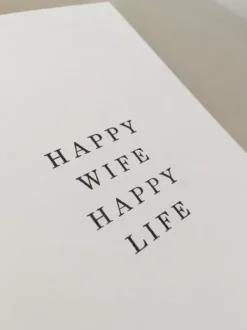 Joyem - Happy Wife Happy Life -kortti