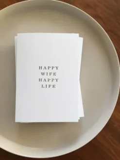 Joyem - Happy Wife Happy Life -kortti