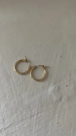 Joyem - Vienna hoops korvakorut M, kulta