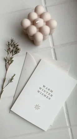 Joyem - Warm Winter Wishes -kortti