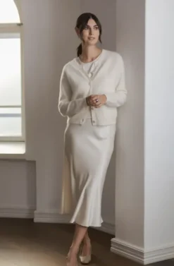 Original Story Karla cashmere neuletakki, cream