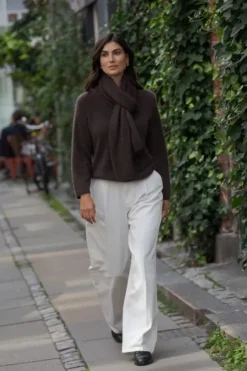 Original Story Karlee cashmere neule, dark chocolate