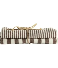 Tine K Home Keittiöpyyhe 2pack 60x80, mocca