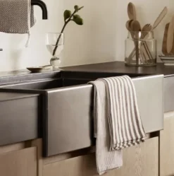 Tine K Home Keittiöpyyhe 2pack 60x80, mocca