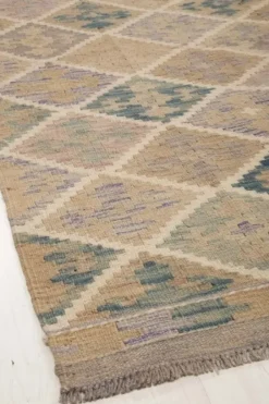 Bargi Kelim matto, multi custom #618 / 210x337cm