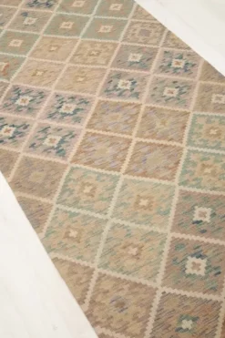 Bargi Kelim matto, multi custom #620 / 103x246cm