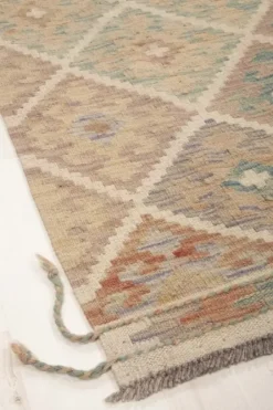 Bargi Kelim matto, multi custom #620 / 103x246cm